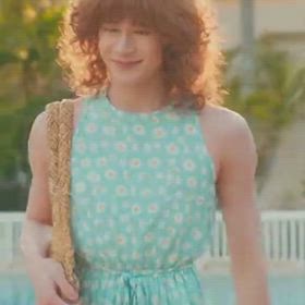 生成AI動画　女装から水着での画像