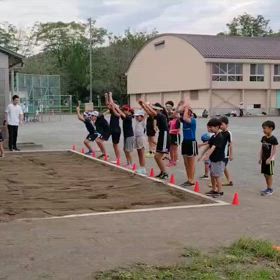 9/21 立ち幅跳び①の画像