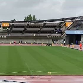 男女混合リレー　ダブル入賞の画像