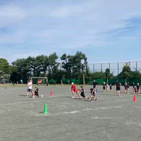 基本動作（股関節・大股歩行）③の画像