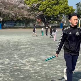 バトン鬼ごっこ②の画像