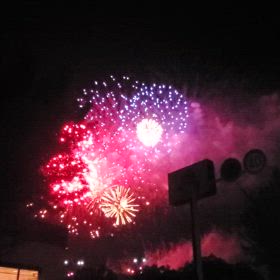 朝霞花火 2024の画像