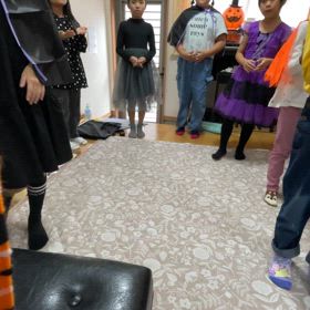 ハロウィンソルフェBグループ　ハロウィンリズム打ちの画像