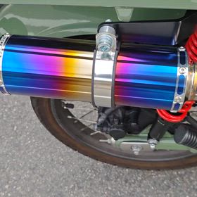 CT１２５JA55ハンターカブマフラーの画像