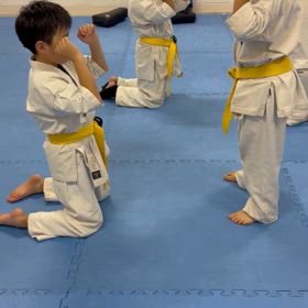 大会に向けて蹴りの受けを徹底練習！の画像