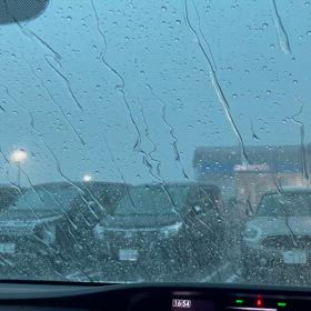 避難する私の画像