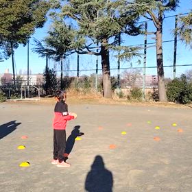 基本動作（ボール投げの場）④の画像