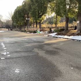 リレー選考会（女子）ゴール付近③の画像