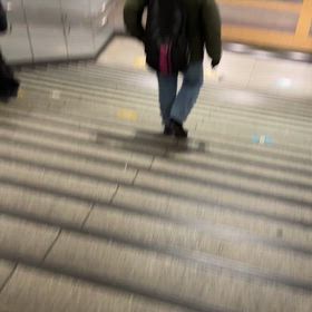 俊足チョコリーナさんを追尾していたらの画像