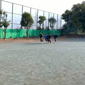 男子リレーBチーム（自主練風景）①の画像