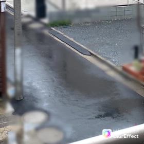 雨と風が強くても自転車♪の画像