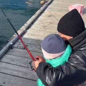 釣り堀の思い出の画像