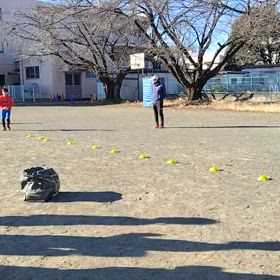 基本動作（ボール投げの場）⑩の画像