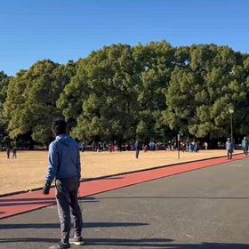 県駅伝最終調整②の画像