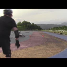 6月18日スケーティングの映像の画像