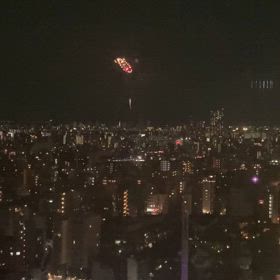 隅田川花火大会　浅草ビューホテル26Fの画像