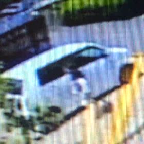 車内のゴミ　ポイ捨ての画像