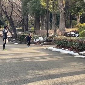 リレー選考会（男子）スタート付近①の画像