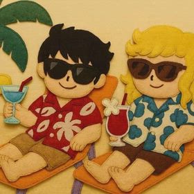 AI生成　おやすみ　オスカル＆アンドレの画像