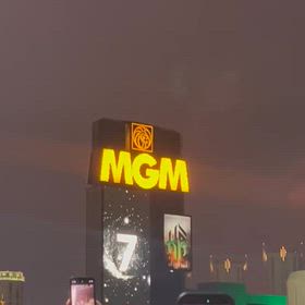 ラスベガスの花火の画像