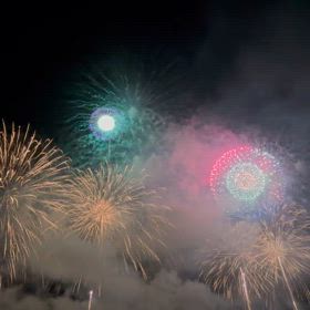なぬかび　花火大会と海上運航　おらほのねぶたは解体の画像
