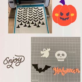 ハロウィン商品準備の画像