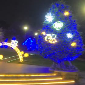 アメリカ山のイルミネーションの画像