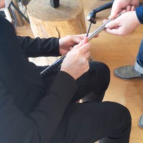 指輪作りの画像