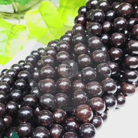 ✨黒檀連ビーズ✨の画像