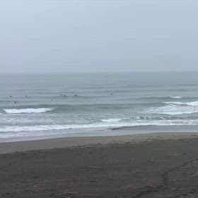 5月19日千葉北、東浪見の朝の波の画像