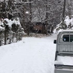 また雪かきからの画像