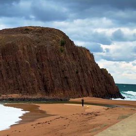 京都 京丹後市 立岩 奇岩 風景リール動画の画像