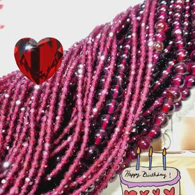 ✨1月　誕生石　ガーネット✨の画像