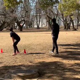 リレー練習始動⑥の画像