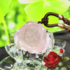 マダガスカルローズクォーツ薔薇PT✨の画像