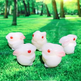 うさぎの菩提根パーツ✨の画像