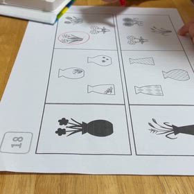 新年中生(現　年少生)3月生まれさんのレッスンの画像