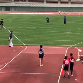 クラブ交流（共通ジャベリックボール投げ）②の画像