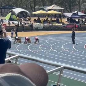 越谷春季（女子100m）②の画像