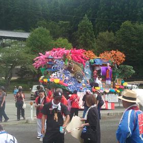 ‥ 　金山町の山車の動画をもう一つアップです‥　　 ‥の画像