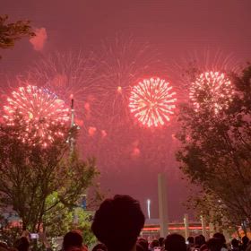大阪・関西万博　花火の画像