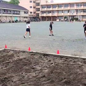 7/12　走り幅跳び練習④の画像