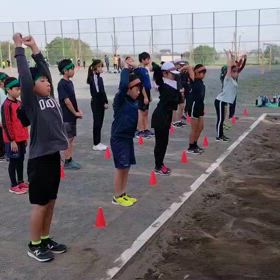 4/20 立ち幅跳び②の画像