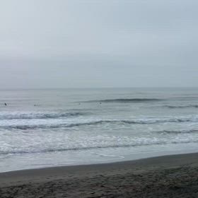 6月2日千葉北、東浪見の朝の波の画像