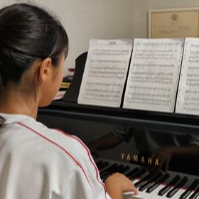 合唱コンクールに向けての画像