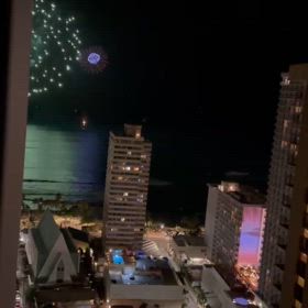 ワイキキ花火大会の画像