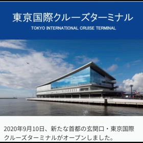 本物のクルーズ船だった（笑）の画像