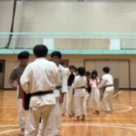 土曜練習。後ろの正面。の画像