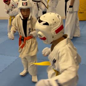 全員でスパーリング！の画像