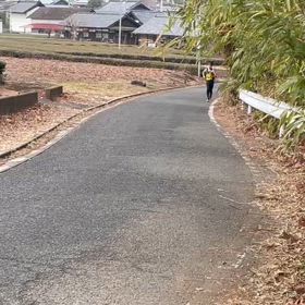 駅伝　上り坂中間点⑤の画像